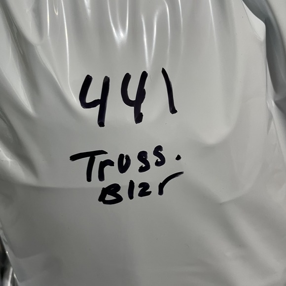 Trussini Blazer Mens 54 Navy Blue Made in Italy Wool Lana Super 100s Coat Jacket - Picture 14 of 14